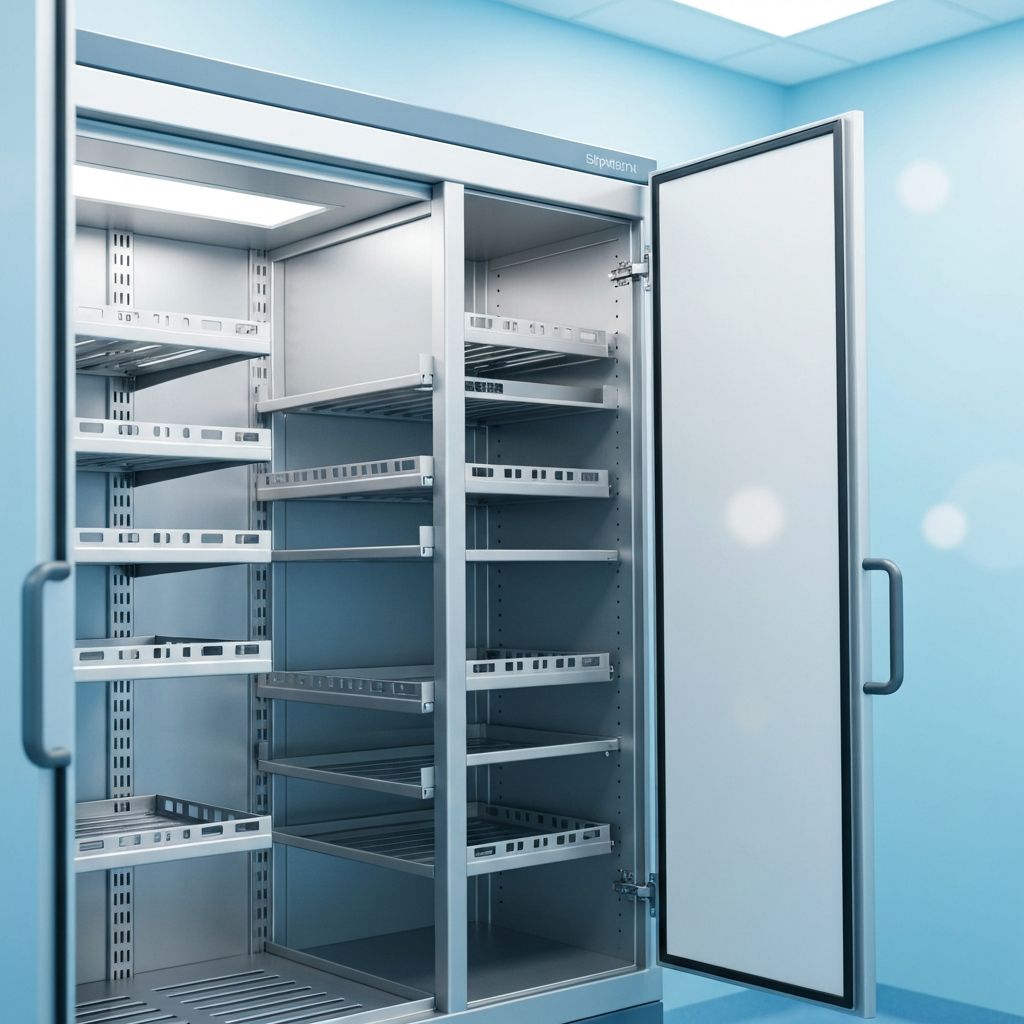 Vertical Endoscope Drying Cabinet